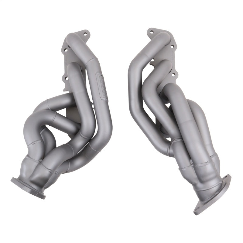 BBK 11-14 Mustang GT Shorty Tuned Length Exhaust Headers - 1-5/8 Titanium — Photo - Unmounted
