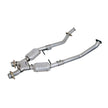 BBK 96-98 Mustang 4.6 GT High Flow X Pipe With Catalytic Converters - 2-1/2 — Photo - Primary