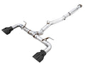 AWE Tuning Subaru BRZ / Toyota GR86 / Toyota 86 Track Edition Cat-Back Exhaust- Diamond Black Tips