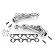 BBK 79-93 Mustang 5.0 Shorty Unequal Length Exhaust Headers - 1-5/8 Silver Ceramic — Photo - Primary