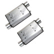 BBK 86-04 Mustang Cat Back Kit Varitune Mufflers Stainless Steel Tips — Photo - Unmounted