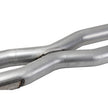 BBK 15-20 Ford Mustang GT 5.0L Resonator Delete X-Pipe (For Use w/Shorties Or Stock Manifolds) — Photo - Unmounted