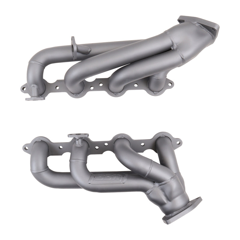 BBK 99-04 GM Truck SUV 4.8 5.3 Shorty Tuned Length Exhaust Headers - 1-3/4 Titanium Ceramic — Photo - out of package