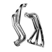BBK 07-11 Jeep 3.8 V6 Long Tube Exhaust Headers And Y Pipe And Converters - 1-5/8 Silver Ceramic — Photo - out of package