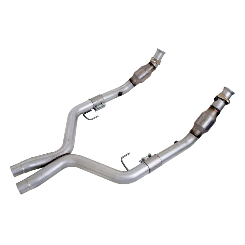 BBK 05-10 Mustang 4.6 GT High Flow X Pipe With Catalytic Converters - 2-3/4 — Photo - Primary