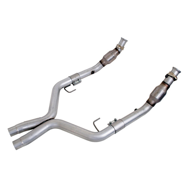 BBK 05-10 Mustang 4.6 GT High Flow X Pipe With Catalytic Converters - 2-3/4 — Photo - Primary