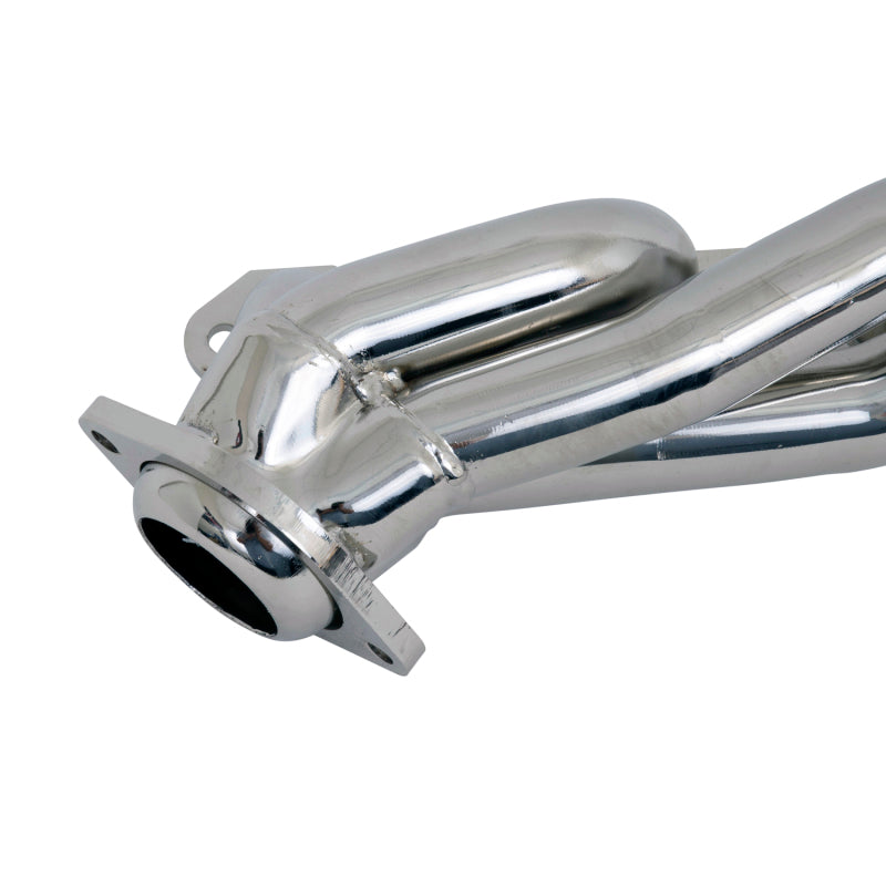 BBK 87-95 Ford F150 Truck 5.0 302 Shorty Unequal Length Exhaust Headers - 1-5/8 Silver Ceramic — Photo - Unmounted