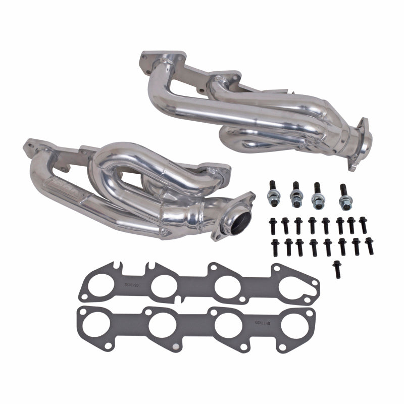 BBK 04-08 Dodge Ram 5.7 Hemi Shorty Tuned Length Exhaust Headers - 1-3/4 Silver Ceramic — Photo - Primary