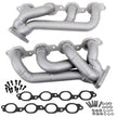 BBK 14-18 GM Truck 5.3/6.2 1 3/4in Shorty Tuned Length Headers - Titanium Ceramic — User 1