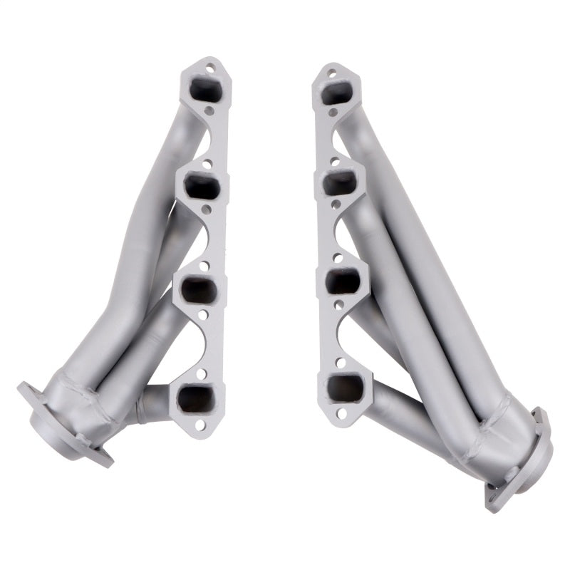 BBK 79-93 Mustang 351 Swap Shorty Unequal Length Exhaust Headers - 1-5/8 Titanium Ceramic — Photo - Unmounted