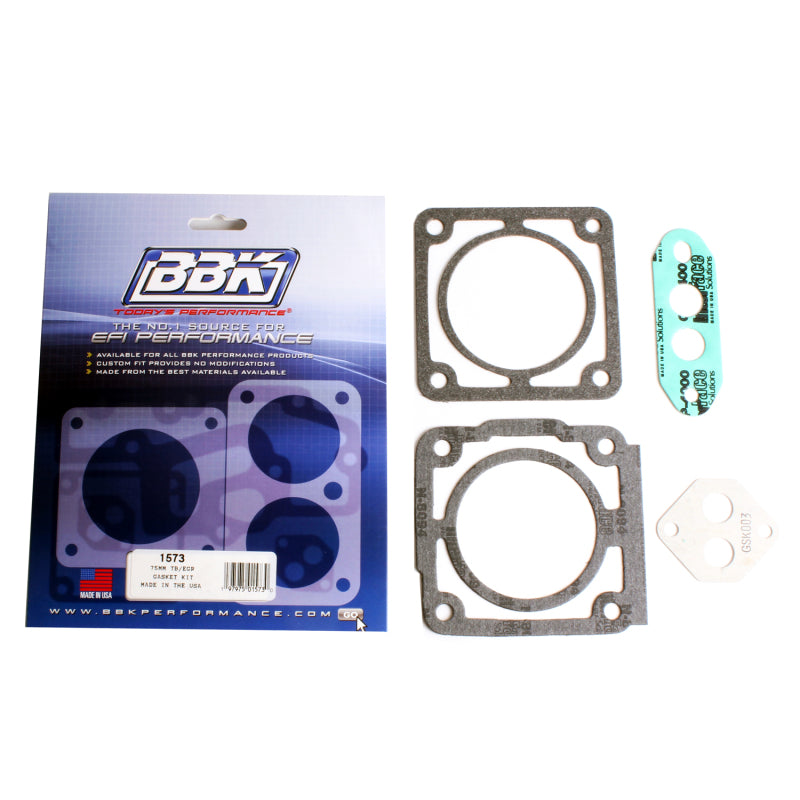 BBK 86-93 Mustang 5.0 75mm Throttle Body Gasket Kit — Photo - Primary