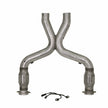 BBK 11-14 Mustang 5.0 Short Mid X Pipe With Catalytic Converters 3.0 For BBK Long Tube Headers — Photo - Primary