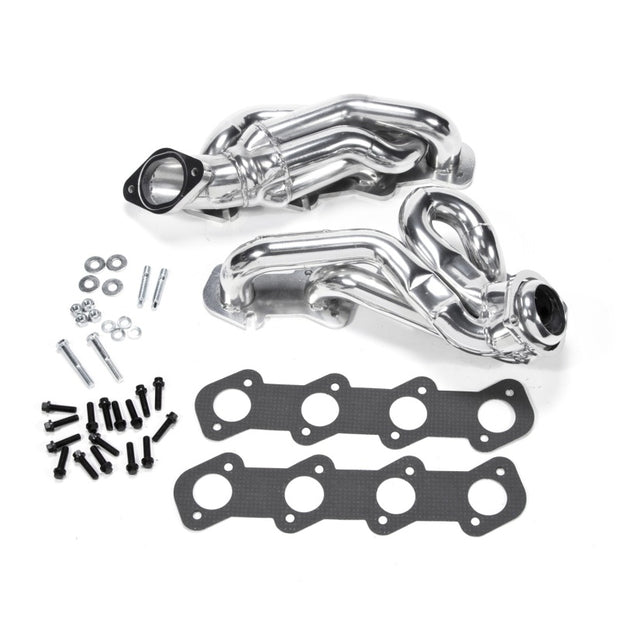 BBK 96-04 Mustang GT Shorty Tuned Length Exhaust Headers - 1-5/8 Silver Ceramic — Photo - Primary