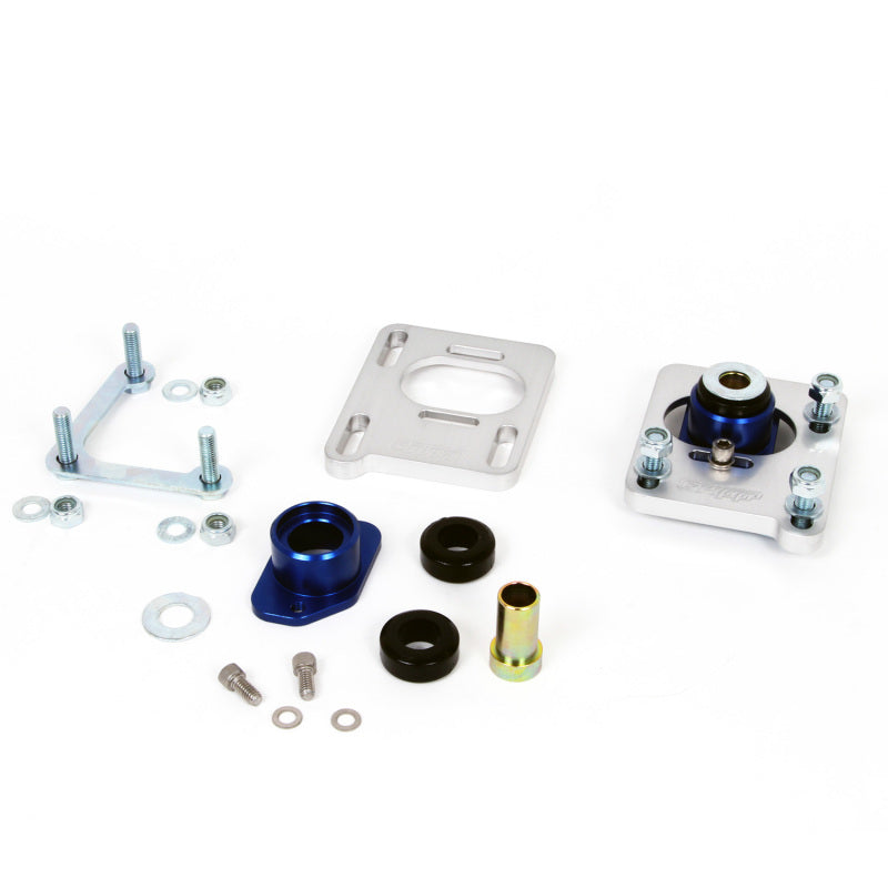 BBK 94-04 Mustang Caster Camber Plate Kit - Silver Anodized Finish — User 3