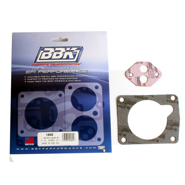 BBK 94-95 Mustang 5.0 65 70mm Throttle Body Gasket Kit — Photo - Primary