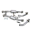BBK 86-93 Mustang 5.0 High Flow H Pipe With Catalytic Converters - 2-1/2 — Photo - Primary