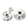 BBK 96-01 Mustang 4.6 GT Cobra Underdrive Pulley Kit - Lightweight CNC Billet Aluminum (3pc) — Photo - Unmounted