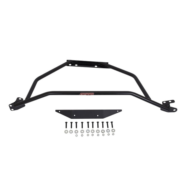 BBK 94-04 Mustang V6 GT Tubular Strut Tower Brace - Black Powdercoat Finish — Photo - Primary