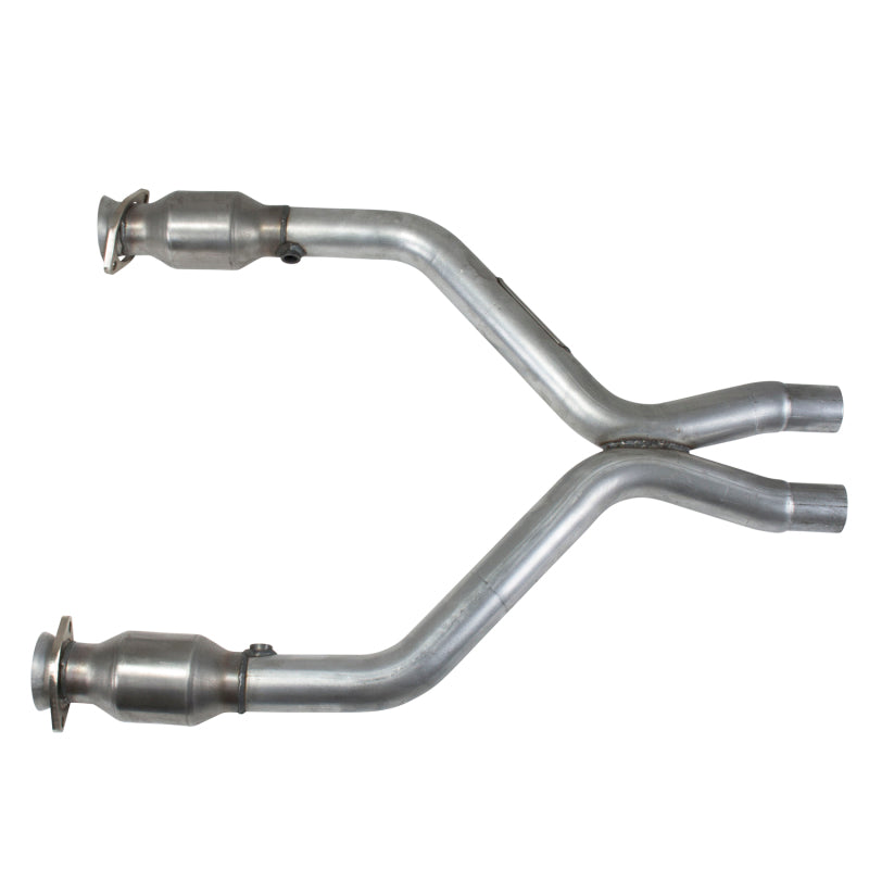 BBK 11-14 Mustang 3.7 V6 Short Mid X Pipe With Catalytic Converters 2-1/2 For BBK Long Tube Headers — User 1