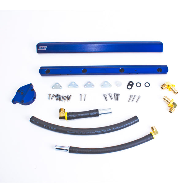 BBK 86-93 Mustang 5.0 High Flow Billet Aluminum Fuel Rail Kit — Photo - Primary