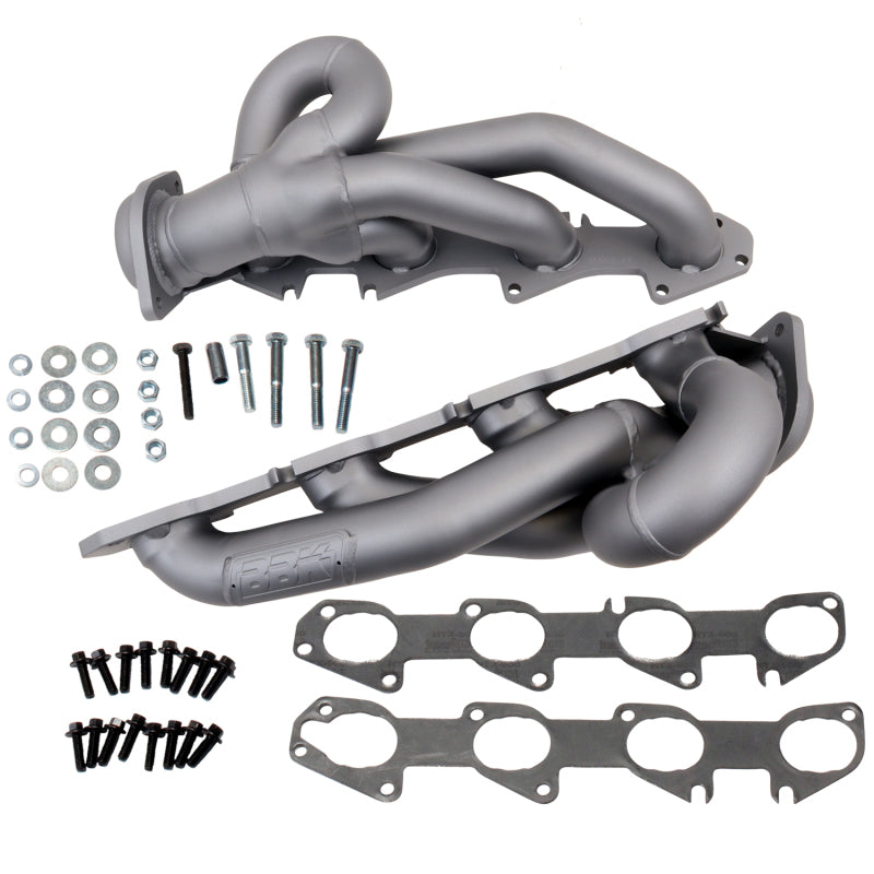 BBK 09-18 Dodge Ram 5.7L Hemi Shorty Tuned Length Exhaust Headers - 1-3/4 Titanium Ceramic — Photo - Primary