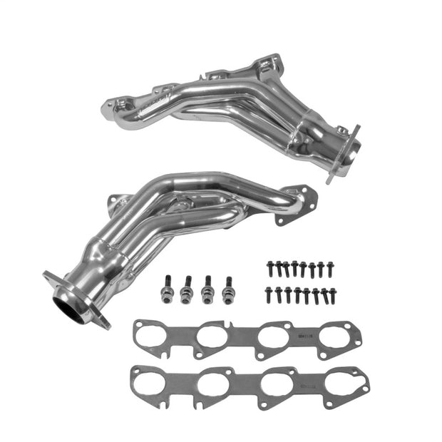 BBK 11-20 Dodge Challenger Hemi 6.4L Shorty Tuned Length Exhaust Headers - 1-7/8in Silver Ceramic — Photo - Primary