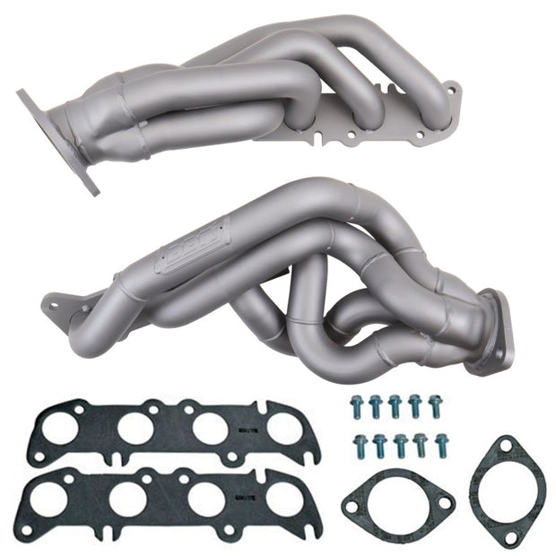 BBK 11-14 Mustang GT Shorty Tuned Length Exhaust Headers - 1-5/8 Titanium — Photo - Primary