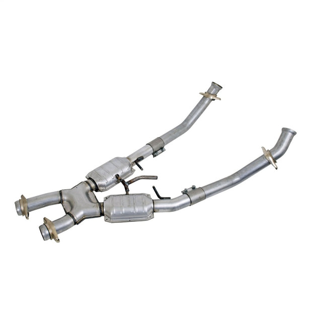 BBK 86-93 Mustang 5.0 High Flow X Pipe With Catalytic Converters - 2-1/2 — Photo - Primary
