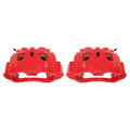 Power Stop 11-19 Chevrolet Silverado 2500 HD Front Red Calipers w/Brackets - Pair