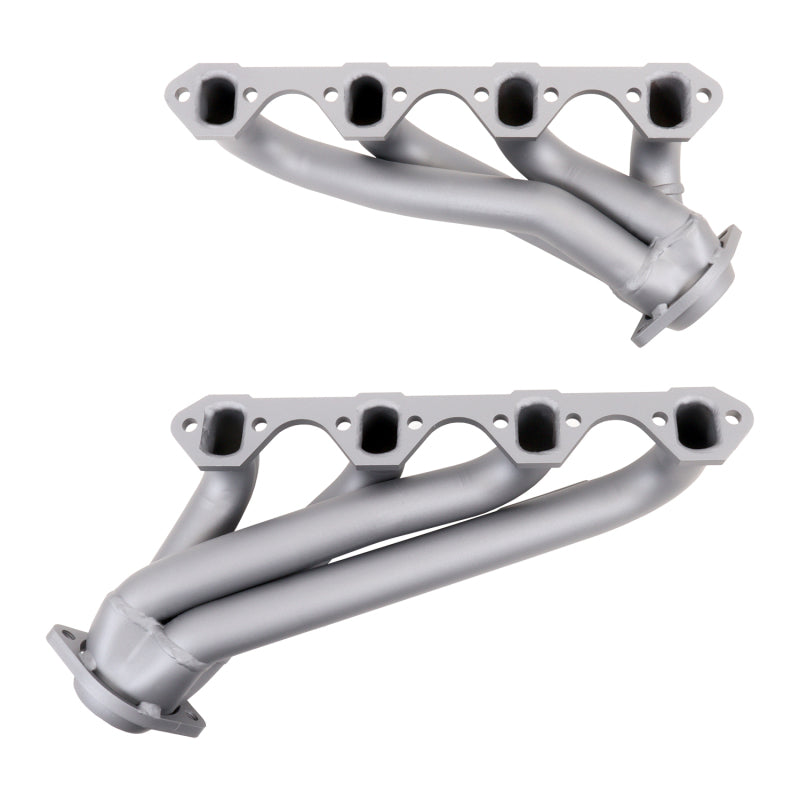 BBK 79-93 Mustang 351 Swap Shorty Unequal Length Exhaust Headers - 1-5/8 Titanium Ceramic — Photo - out of package