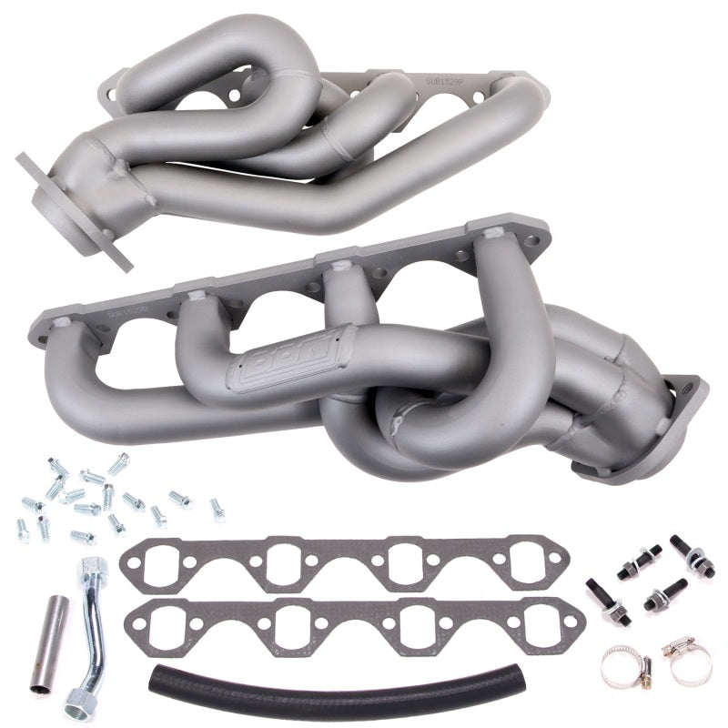 BBK 94-95 Mustang 5.0 Shorty Tuned Length Exhaust Headers - 1-5/8 Titanium Ceramic — Photo - Unmounted