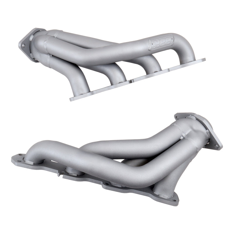 BBK 05-10 Dodge Hemi 6.1L Shorty Tuned Length Exhaust Headers - 1-7/8in Titanium Ceramic — Photo - Unmounted