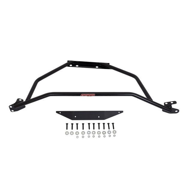 BBK 94-04 Mustang V6 GT Tubular Strut Tower Brace - Black Powdercoat Finish — Photo - Primary