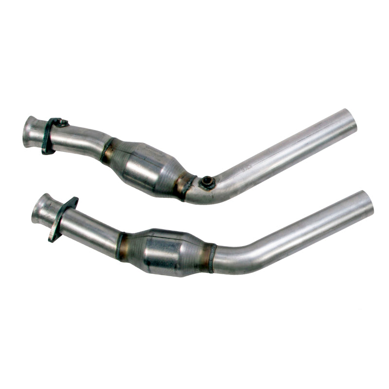 BBK 11-14 Mustang 3.7 V6 High Flow X Pipe With Catalytic Converters - 2-1/2 — User 3
