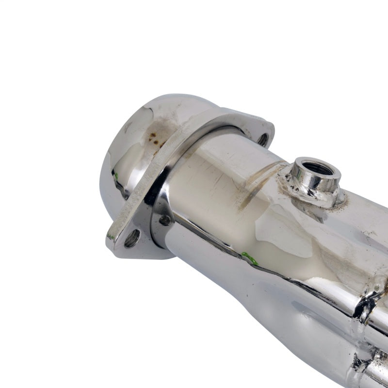 BBK 10-11 Camaro V6 Long Tube Exhaust Headers With Converters - 1-5/8 Chrome — Photo - Unmounted