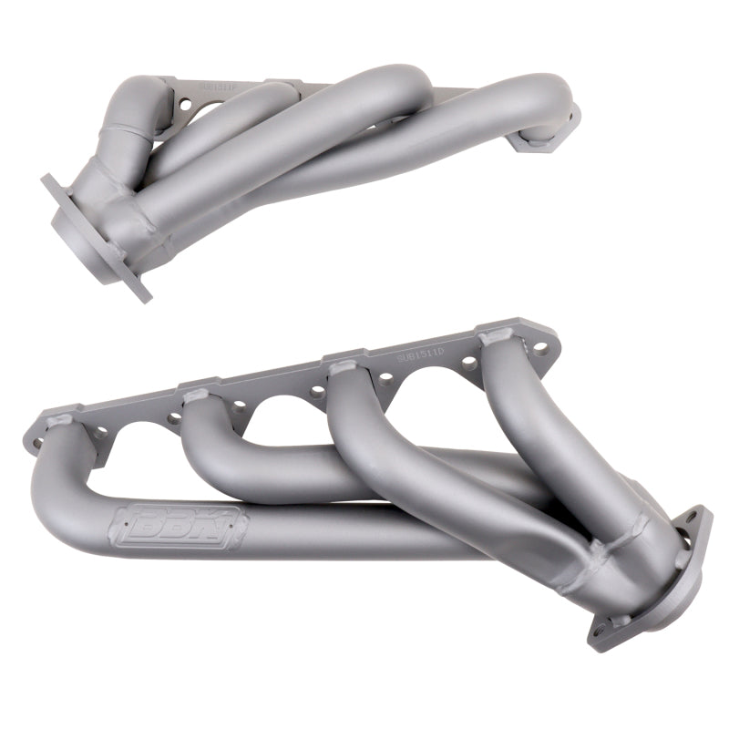 BBK 79-93 Mustang 351 Swap Shorty Unequal Length Exhaust Headers - 1-5/8 Titanium Ceramic — User 1
