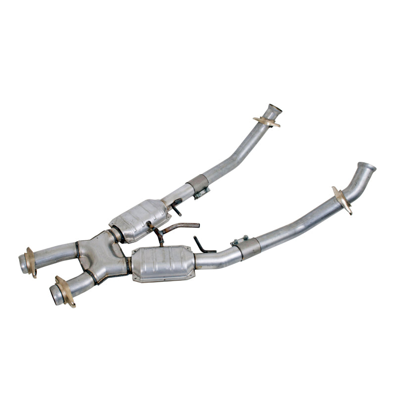 BBK 86-93 Mustang 5.0 High Flow X Pipe With Catalytic Converters - 2-1/2 — Photo - Primary