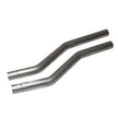 BBK 10-11 Camaro V6 High Flow After Cat X Pipe - 2-1/2 — Photo - Unmounted