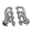 BBK 14-18 GM Truck 5.3/6.2 1 3/4in Shorty Tuned Length Headers - Polished Silver Ceramic — Photo - Unmounted