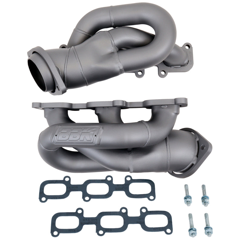 BBK 11-15 Ford Mustang 3.7L Shorty Tuned Length Header - 1-5/8 Titanium Ceramic (CARB EO 11-14 Only) — Photo - Primary