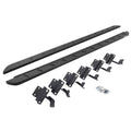 Go Rhino 15-22 Ford F-150 (17-22 Raptor) SC RB10 Slim Running Boards Kit (w/Brackets) - Tex. Blk