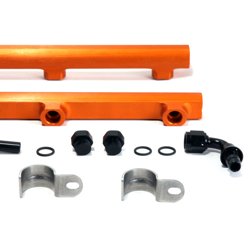 BBK 05-14 Dodge Hemi 5.7/6.1 High Flow Billet Aluminum Fuel Rail Kit (Non Trucks) — Photo - Unmounted