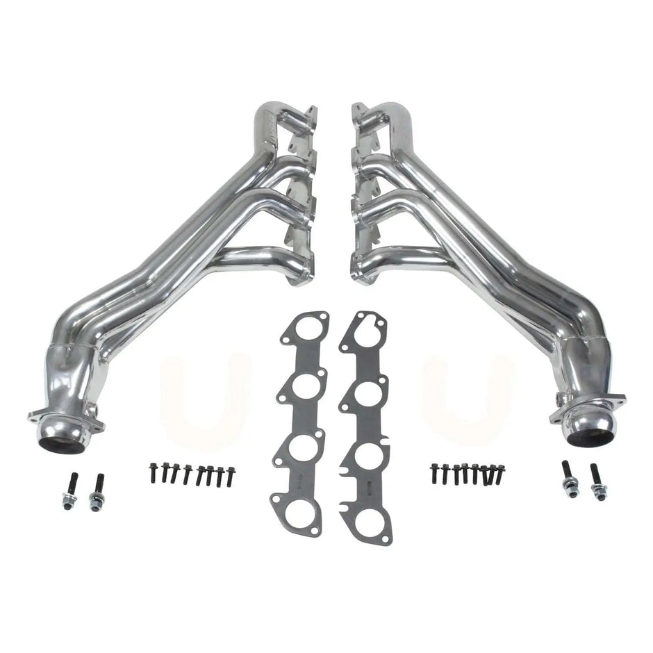 Dodge Challenger Charger 5.7 Hemi 1-3/4 Long Tube Exhaust Headers Polished Silver Ceramic 05-08