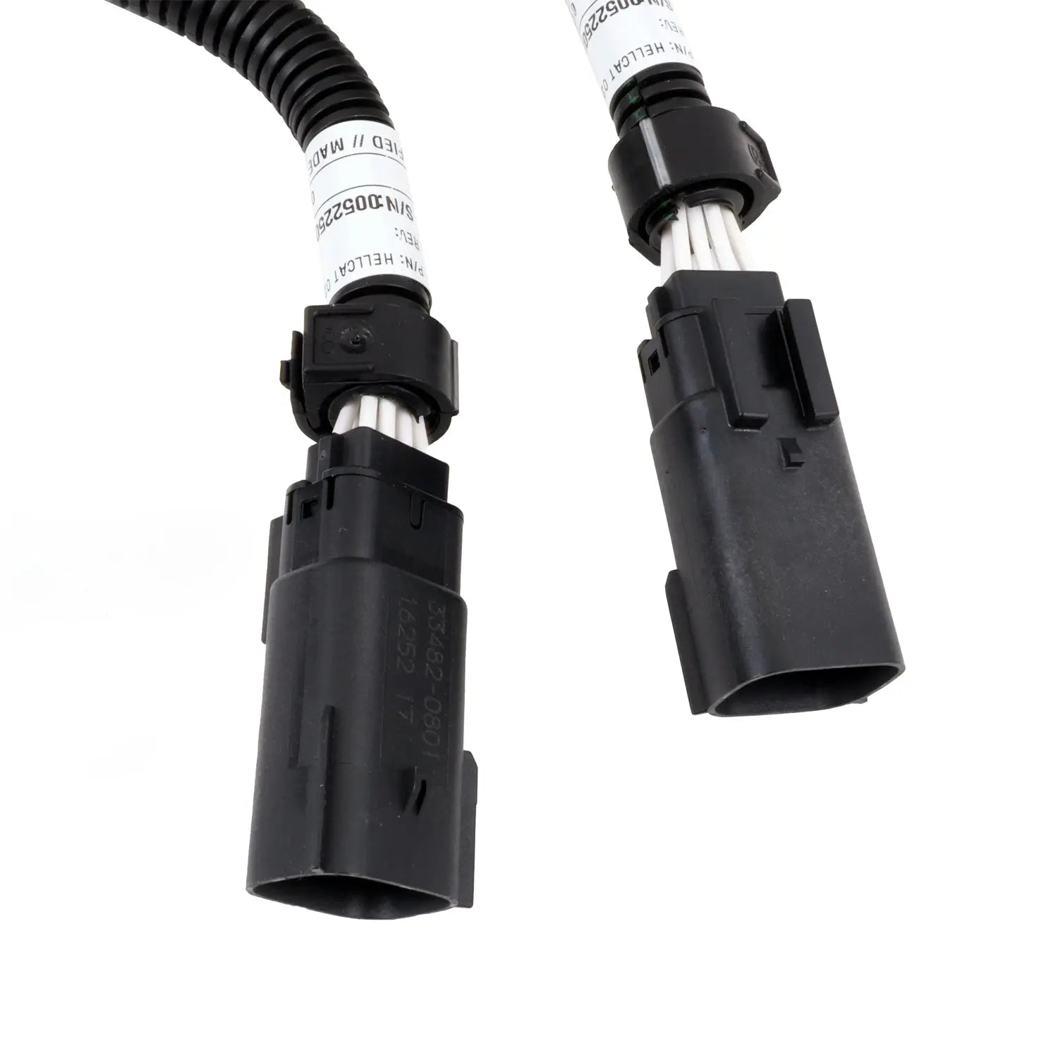 Dodge Hellcat O2 Sensor Extensions Front 6 Pin 12 Inch 15-24