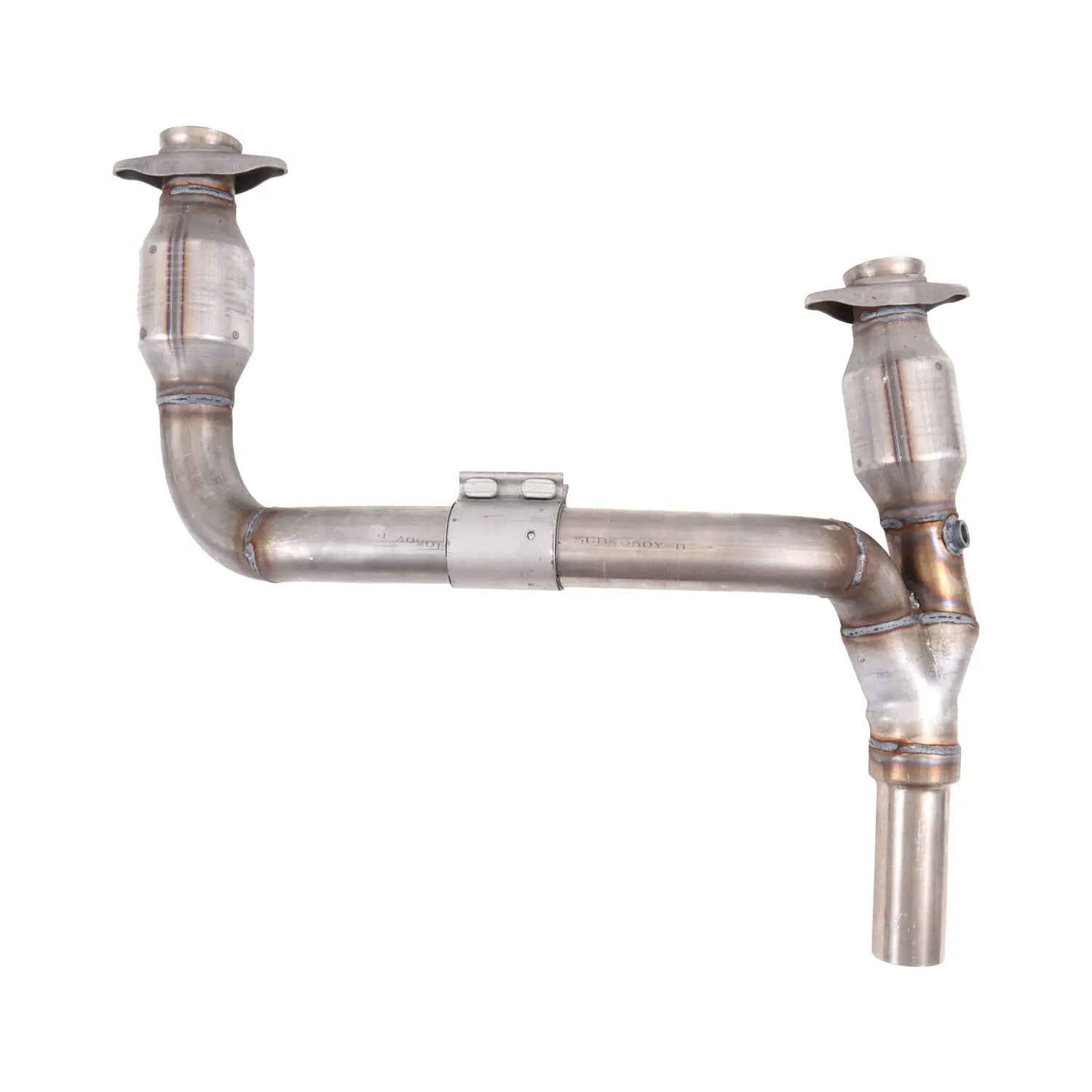 Jeep Wrangler 3.8 1-5/8 Long Tube Exhaust Headers With High Flow Cats Titanium Ceramic 07-11