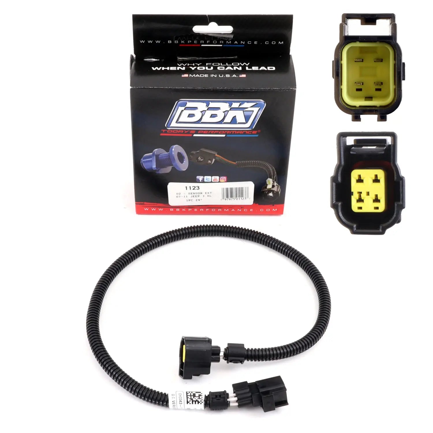 Jeep Wrangler 3.8L O2 Sensor Extension 1 pc 24 Inch 07-11