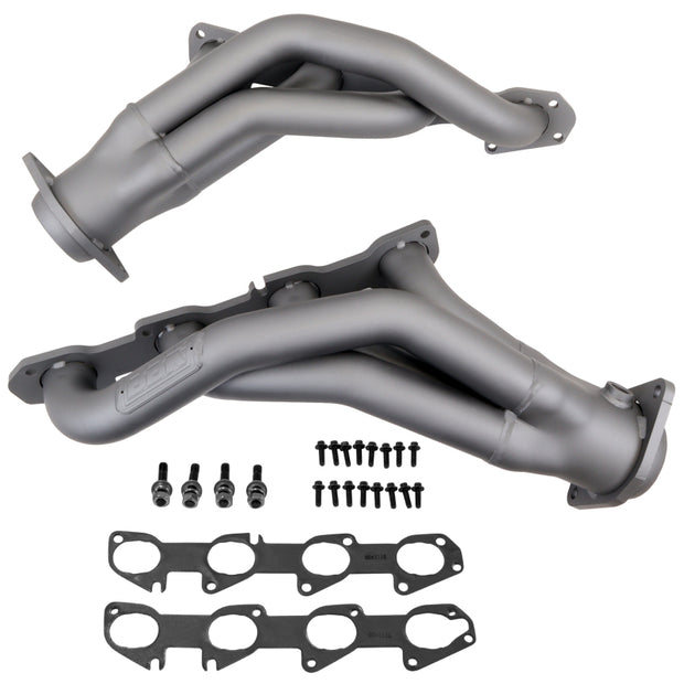 BBK 11-20 Dodge Challenger Hemi 6.4L Shorty Tuned Length Exhaust Headers - 1-7/8in Titanium Ceramic — User 1