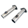 BBK 2-3/4in Universal Flared Exhaust Flow Tubes — Photo - Primary