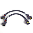 BBK 05-20 Dodge 6.1L/6.2L/6.4L Rear O2 Sensor Extensions 4 Pin Square Style 24in (pair) — Photo - Primary