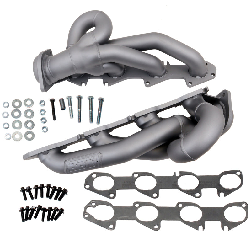 BBK 09-18 Dodge Ram 5.7L Hemi Shorty Tuned Length Exhaust Headers - 1-3/4 Titanium Ceramic — Photo - Primary